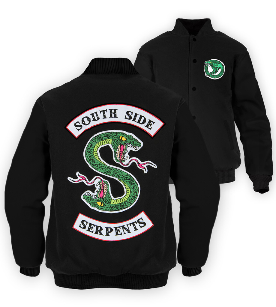 Jaqueta Moletom Serpents South Side - Riverdale