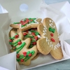 Cajita galletas de Navidad