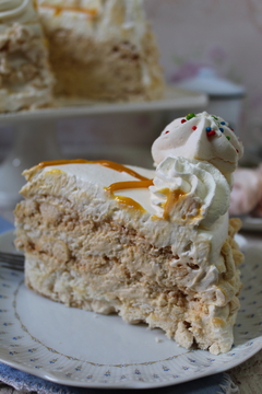 Torta helada merengue lúcuma manjar - comprar online