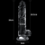 Pênis Dildo Realístico feito em Jelly Transparente TPE - LOVETOY PE096 - comprar online