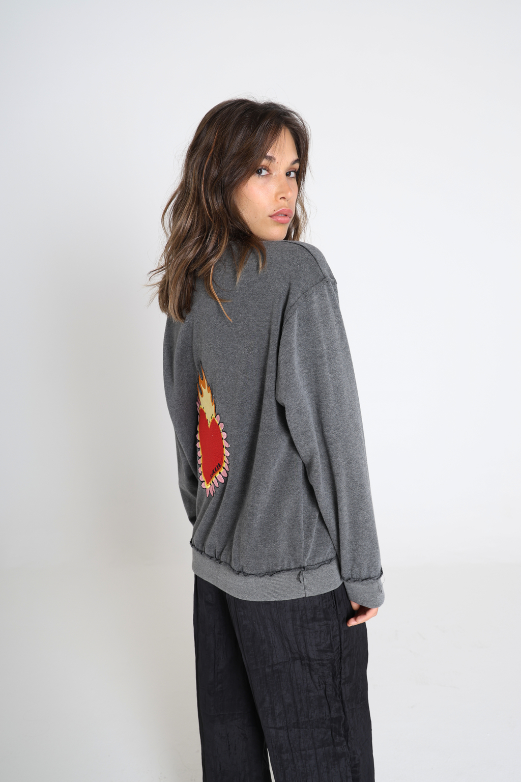 BUZO GRIS RUSTICO