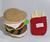 Kit de hamburguesa en tela en internet