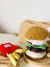 Kit de hamburguesa en tela - comprar online
