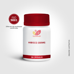 HIBISCO 300MG - 50 cápsulas - comprar online
