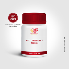 PSYLLIUM HULKE 500MG - 50 cápsulas - comprar online