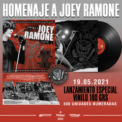 LP VINILO HOMENAJE A JOEY RAMONE Parte 1 (Ed.Limitada 500 unidades) + Parche 70 Aniv.