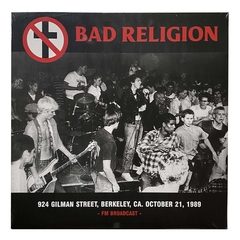 LP BAD RELIGION 924 Gilman Street, Berkeley, CA (VINILO COLOR BLANCO) Europeo