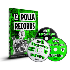 COMBO 1 - LA POLLA RECORDS "LEVANTATE Y MUERE" 2 CD+ DVD + REMERA - comprar online