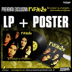 PACK 1 LP VINILO FLEMA “SI EL PLACER ES UN PECADO….” + Poster 30x45 de regalo.