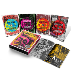 PACK 1 - THE EXPLOITED "The Chaos Files" Boxset (3CD+DVD+LIBRO) + POSTER en internet