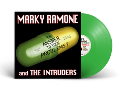 LP MARKY RAMONE AND THE INTRUDERS The answer to your problems? (color Verde)