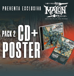 PACK nro.2 ( CD MALON Oscuro plan del poder ) NO INCLUYE POSTER