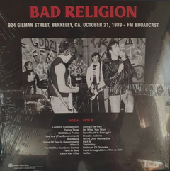 LP BAD RELIGION 924 Gilman Street, Berkeley, CA (VINILO COLOR BLANCO) Europeo - comprar online