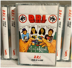 Cassette D.R.I. - Four of a kind (EUROPEO)