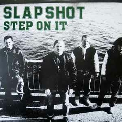 LP SLAPSHOT Step On It on (Vinilo Blanco, Americano)