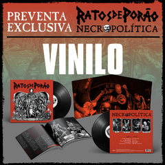LP RATOS DE PORAO Necropolitica (VINILO 180 grs edicion GATEFOLD)
