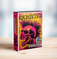 PACK 2 -THE EXPLOITED "The Chaos Files" Boxset (3CD+DVD+LIBRO) + REMERA + POSTER) - comprar online