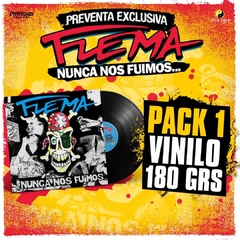 PACK 1 LP VINILO FLEMA NUNCA NOS FUIMOS + Poster 30x45 de regalo.