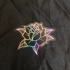 Sticker holográfico - Rosa