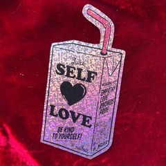 Sticker holográfico - Self-Love Juice