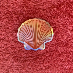 Sticker holográfico- Shell