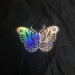 Sticker holográfico - Mariposa