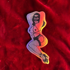 Sticker holográfico - Arnés babe