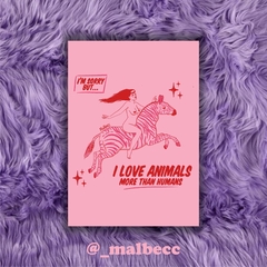 Print - Animal lover