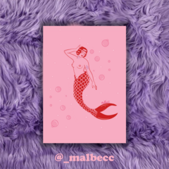 Print - Mermaid babe