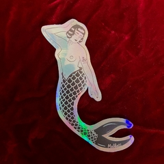 Sticker holográfico - Mermaid Babe