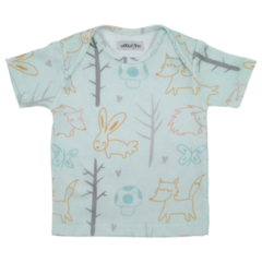 REMERA BOSQUE VERDE 100 % ALGODON