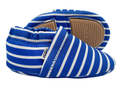 Zapatilla ergonomica Neoprene MAX AQUA Rayas Azules