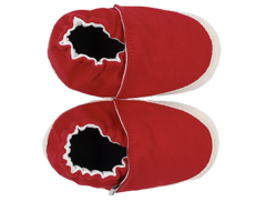 Zapatilla ergonomica MAX Cotton Rojo - MOOLL calzado ergonomico respetuoso