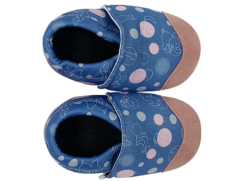 Zapatilla ergonomica MAX-R Burbujas Azul - MOOLL calzado ergonomico respetuoso
