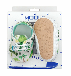 Zapato no caminante MOLI TEX Dinos verde - tienda online