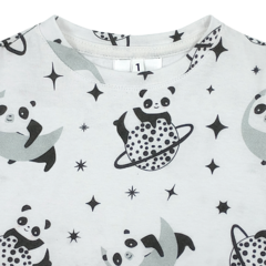 Pijama 2 piezas 100 % algodon Pandas - tienda online