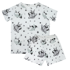 Pijama 2 piezas 100 % algodon Pandas