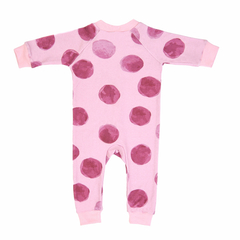 Pijama sin pies 100 % algodon Acuarela rosa - comprar online
