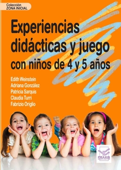 Experiencias didácticas y juego con niños de 4 y 5 años - comprar online