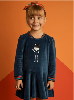 Vestido Infantil Feminino Boneca - Marca Alphabeto - Pose