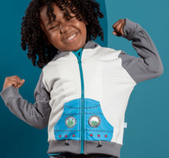 Moletom Infantil Masculino Planeta - Marca Alphabeto - Pose Frente