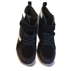 Tenis Infantil Feminino Walk Preto - comprar online