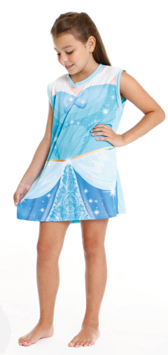 Pijama Infantil Feminino Frost - Marca Ceci - Detalhe