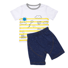 Conjunto Infantil Masculino Dia de Sol - Marca Alphabeto - Frente