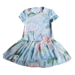 Vestido Infantil Feminino Linha Hortência - Marca Luluzinha - Frente