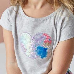 Blusa Infantil Feminina Fada - Marca Alphabeto - Pose