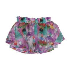 Short Saia Infantil Feminino Fada - Marca Alphabeto - Frente