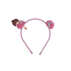 Arco Infantil Feminino Tudo Cor de Rosa e Roxo - comprar online