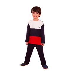 Conjunto Infantil Masculino Navy - Marca Precoce - Pose