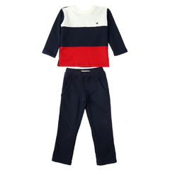 Conjunto Infantil Masculino Navy - Marca Precoce - Frente